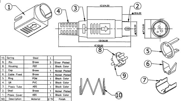 ��Ω�Ÿ���DIN�ץ饰 ����3P