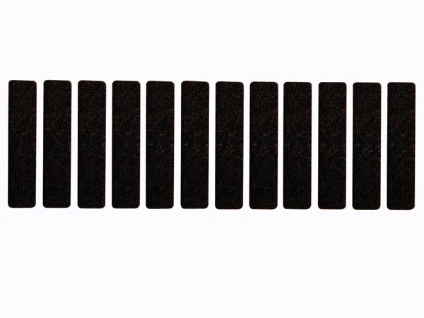 乐天商城 - フェルトテープ- 長方形 15mm x 68mm - 12個