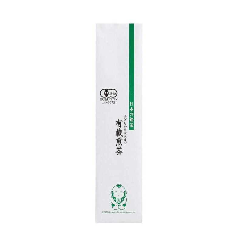 お茶 白形傳四郎商店 日本茶 静岡茶 緑茶 【有機栽培 煎茶 100g】 深蒸し茶 茶葉 抹茶入り 水出し 煎茶 涼風 りょうふう 水出し茶 リーフティー 冷茶 濃い味わい ギフト 贈答品 詰め放題 メール便 送料無料 ホテル 旅館 オフィス【緑茶】のサムネイル