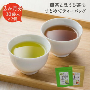 お茶 ティーパック 日本茶 ティーバッグ ほうじ茶 ティーバッグ ほうじ茶 茶葉 個包装 白形傳四郎商店 【煎茶 ほうじ茶 ティーバッグ 2個セット 30袋入×2個】 お得なティーパック ギフト 贈答品 ホテル 旅館 オフィス メール便 送料無料【お茶 ティーバッグ】