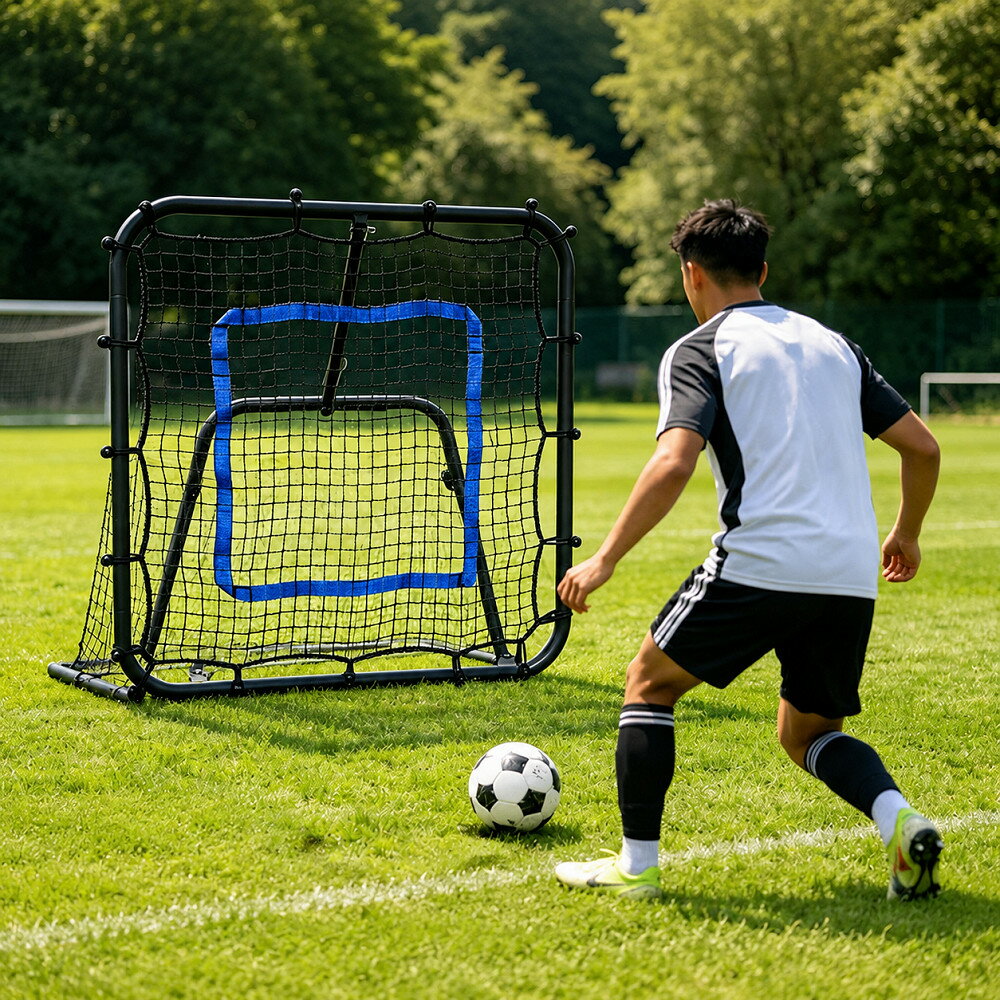 リバウンドネット サッカー 野球 室内外兼用 練習用具 自主練習 フットサル トレーニング用 ピッチングネット 練習グッズ 子供の日ギフトメンズ 誕生日プレゼント