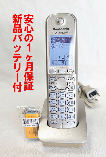 š۽ݺ ѥʥ˥å KX-FKD503-N ɥ쥹 õ ҵ (KX-PD702 KX-PD701 KX-PD601 KX-PD551 KX-PD301 VE-GD71 VE-GD51 VE-GD31 VE-GD21 VE-GDS01 бߤƵˤäơѤǤʤǽޤ) ʥХåƥ꡼ Ĺݾ