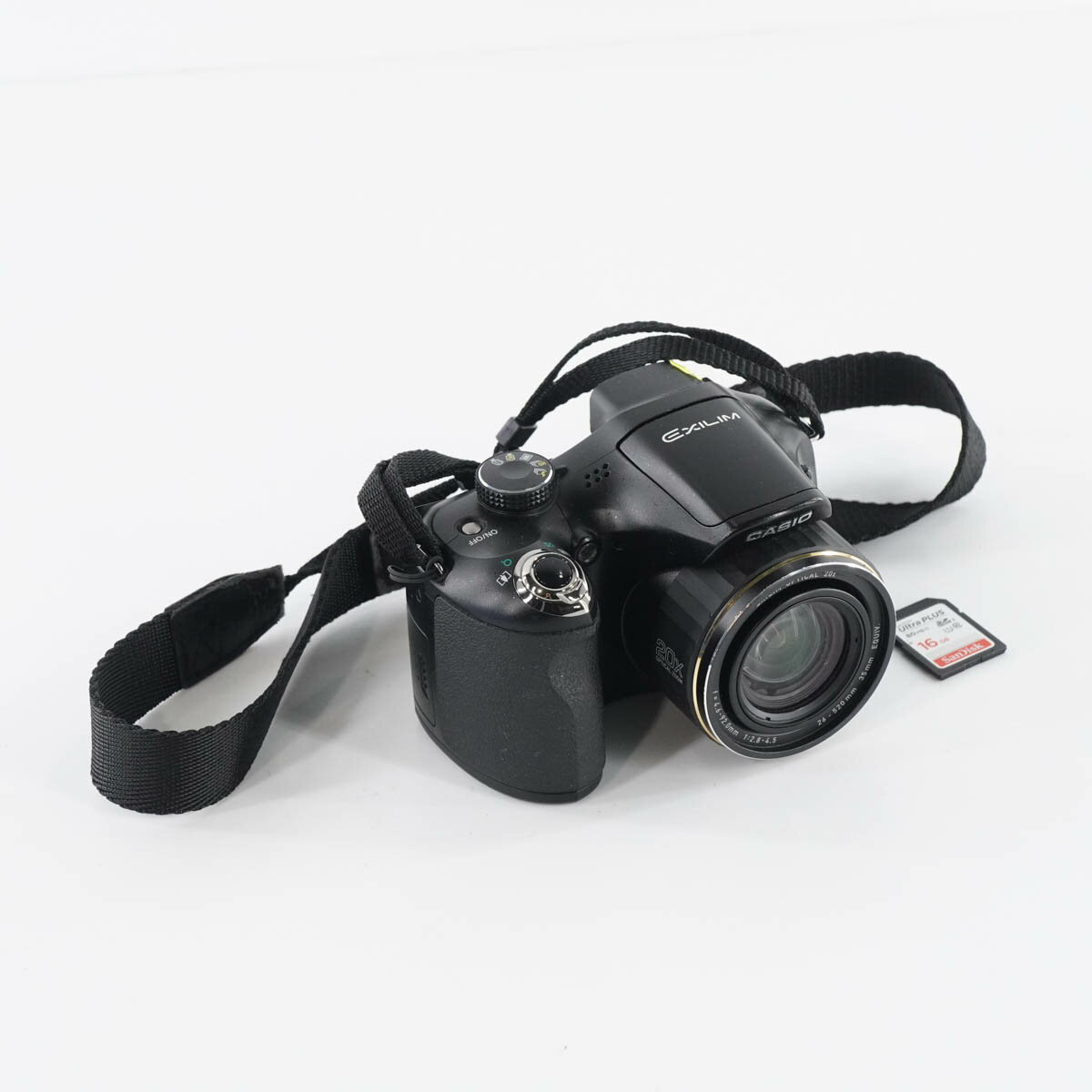 【中古】[PG]8日保証 CASIO EX-FH25 EXILIM デジタルカメラ 20× デジカメ SDカード16GB付 [05326-0003]