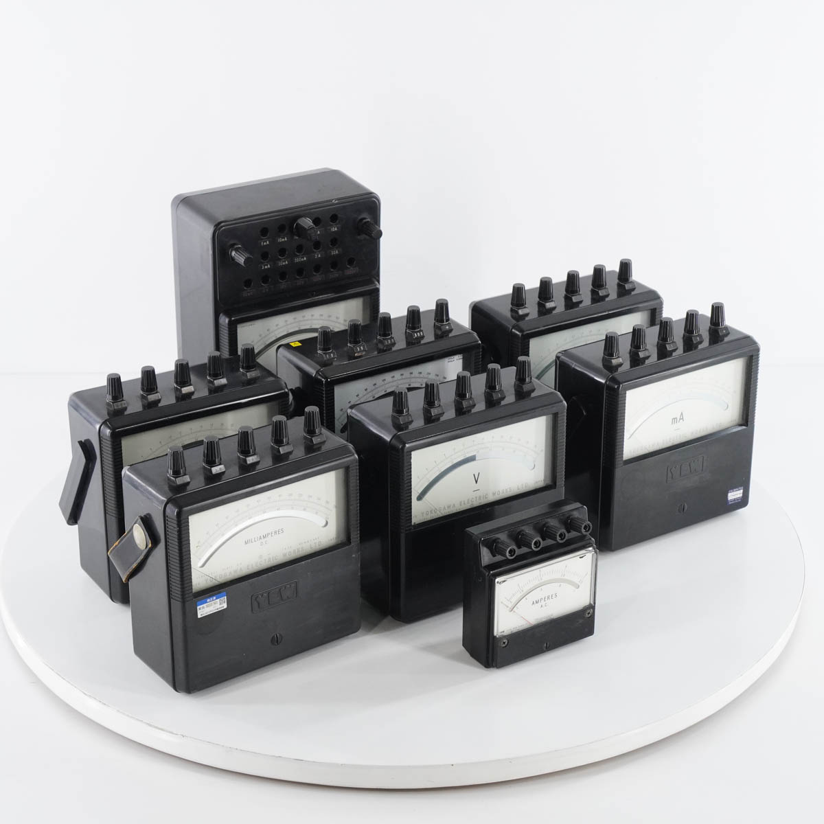 【中古】[DW]8日保証 セット 09/2020~03/2022CAL YOKOGAWA 2011 2012 2053 201132 1972 2009 1973 YEW 電圧計 電流計 V mA μA [05170-0309]