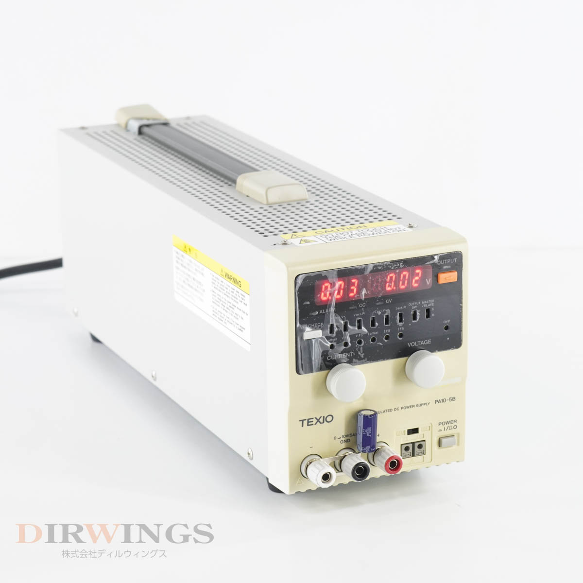 Rakuten - 【中古】[DW]8日保証 4台入荷 TEXIO PA10-5B REGULATED DC POWER SUPPLY 直流安定化電源 DC電源 直流電源 [06040-0219]