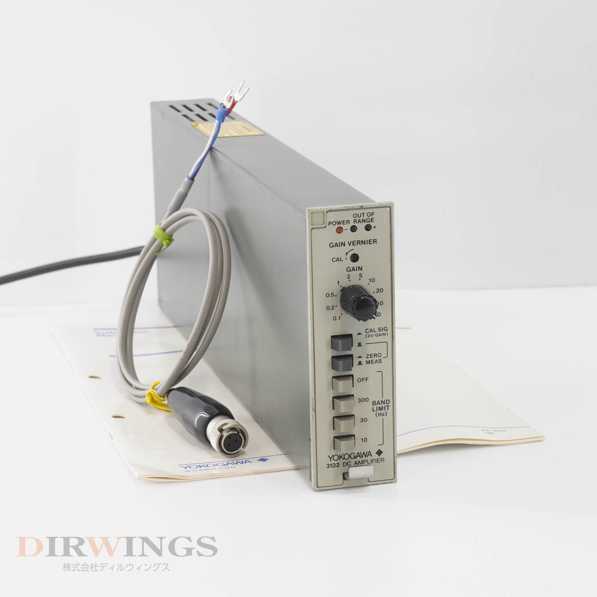����š�[DW]8���ݾ� 03/2023CAL YOKOGAWA 3132 3132 00 DC AMPLIFIER ľή������ DC����� �Ÿ������� �谷��...