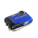 【中古】[PG]8日保証 2台入荷 FUJIFILM FinePix XP80 デジカメ DIGITAL CAMERA デジタルカメラ ブルー 防水 防塵 耐衝撃 耐寒 Wifi ACアダプター 充電器[SK03254-0051]