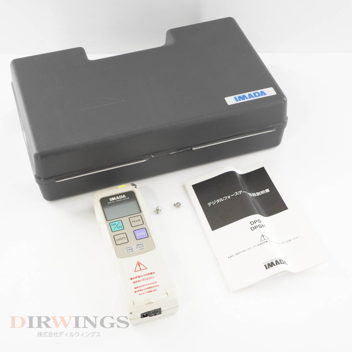 乐天商城 - 【中古】[JB]保証なし IMADA DPS-2 DIGITAL FORCE GAUGE デジタルフォースゲージ 取扱説明書 [05833-0203]