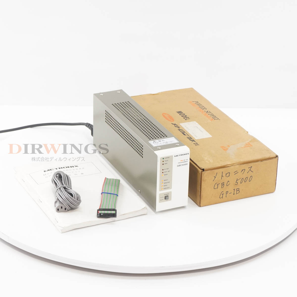 Rakuten - 【中古】[DW]8日保証 METRONIX GBC5000 GP-IB PROGRAMMER GP-IBプログラマー 電源コード 取扱説明書 [06583-0019]