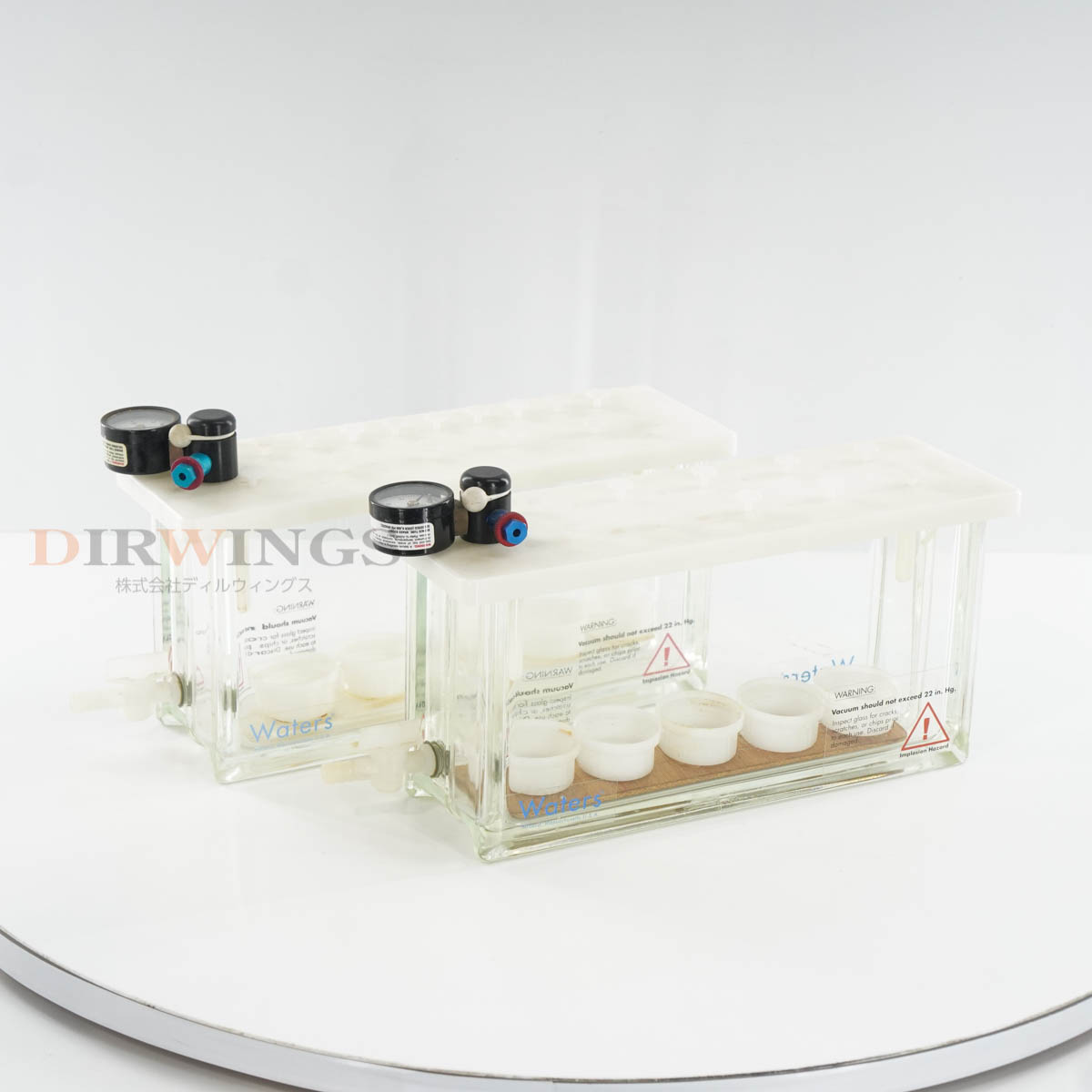 【中古】[DW]8日保証 2台セット Waters エキストラクションマニホールド PFAS 前処理関連 [06407-0004]