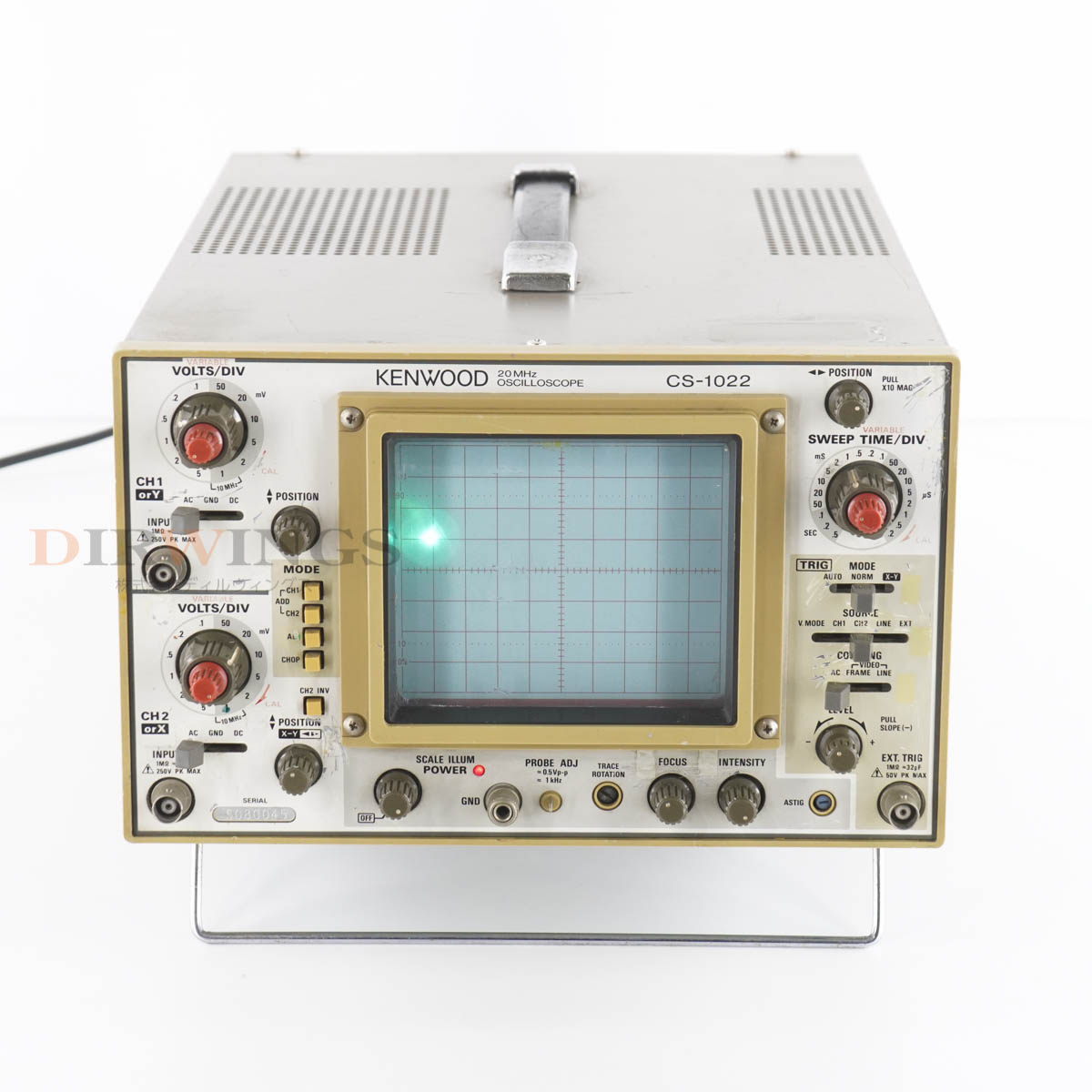 ����š�[DW] KENWOOD CS-1022 OSCILLOSCOPE �������������� 20MHz �Ÿ������� [06668-0057]