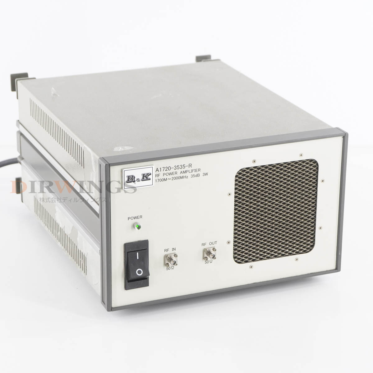 【中古】[DW]8日保証 6台入荷 R＆K A1720-3535-R RF POWER AMPLIFIER 高周波電力増幅器 パワーアンプ 1..