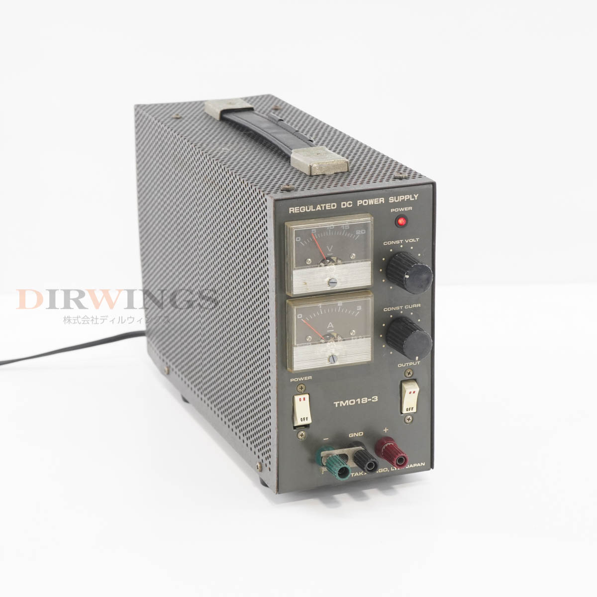 Rakuten - 【中古】[DW]8日保証 TAKASAGO TMO18-3 REGULATED DC POWER SUPPLY 直流安定化電源 DC電源 直流電源 [06703-0003]