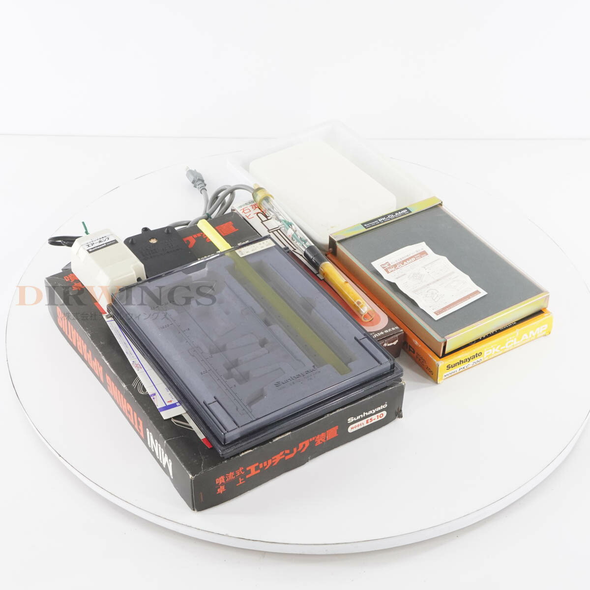 乐天商城 - 【中古】[DW]8日保証 Sunhayato ES-10 噴流式卓上エッチング装置 AR-4 KTS-120S PKC-200 [06702-0480]