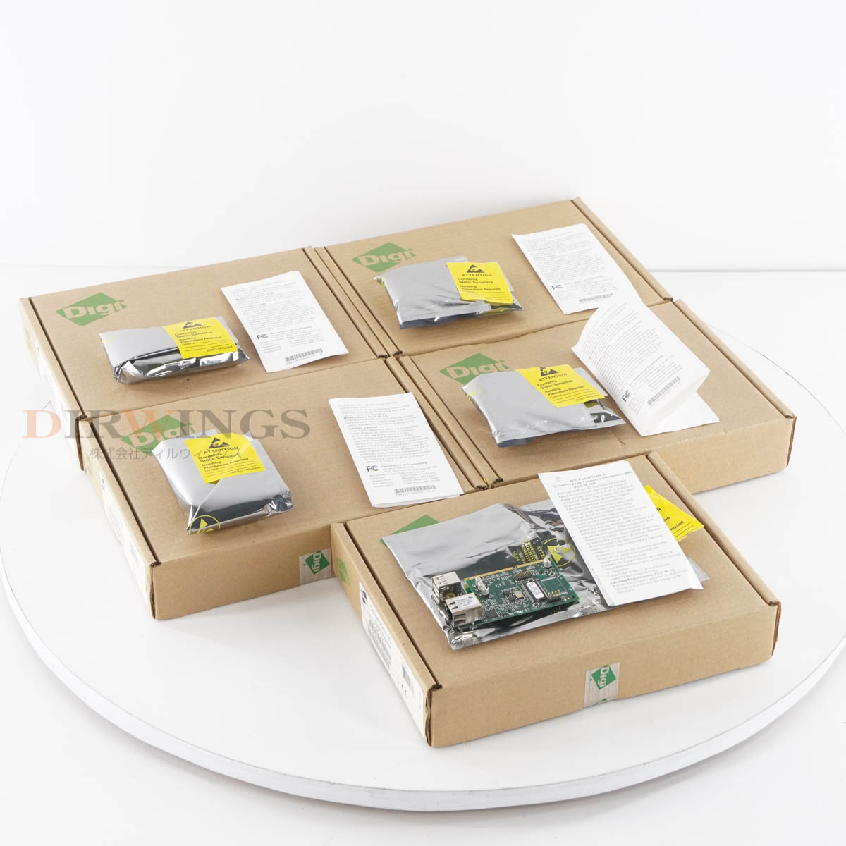 【中古】[DW]8日保証 セット Digi International CC-9C-V212 NET+CC-9C-V212 ConnectCore9C USB/Ethernet Module モジュール [06702-0192](4.0)