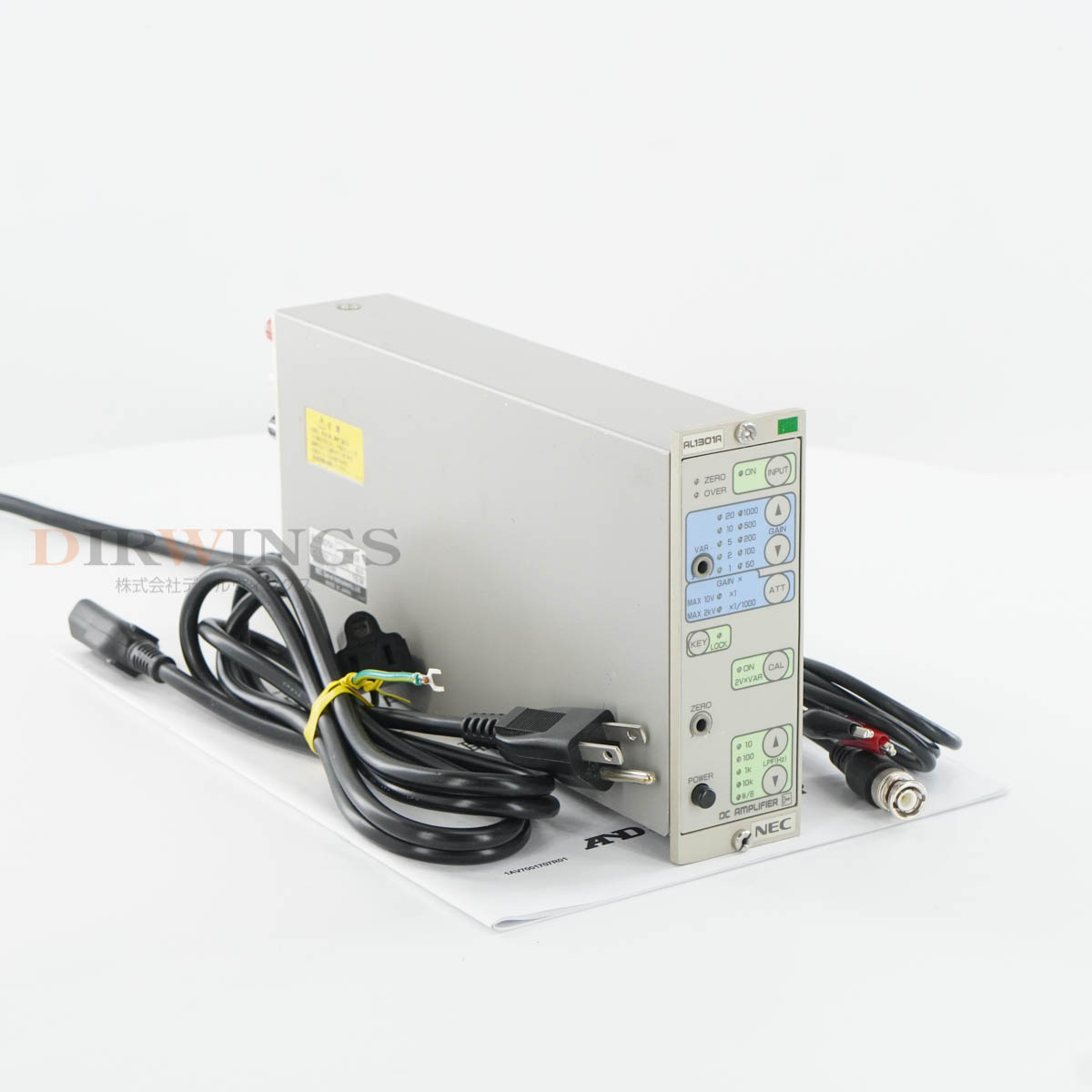 ����š�[DW]8���ݾ� 10/2023CAL NEC AL1301A DC AMPLIFIER ���Ѱ�ľή����� DC����� �Ÿ������� �谷������ [067...