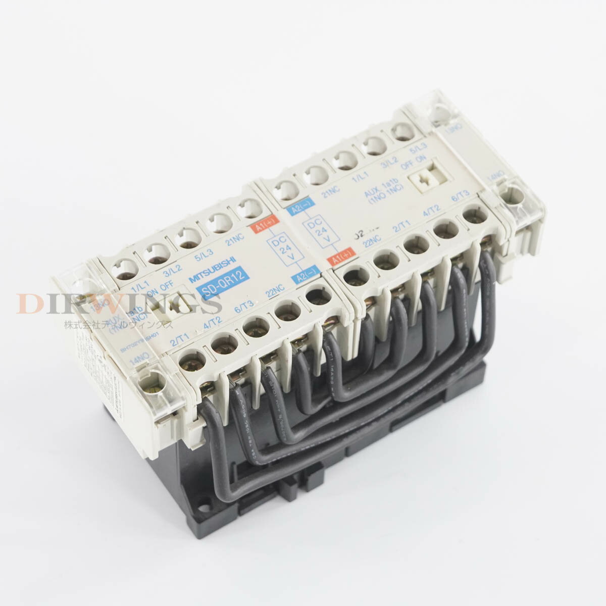 Rakuten - 【中古】[PG]8日保証 2台入荷 MITSUBISHI SD-QR12 高感度コンタクター 低圧開閉器 電磁接触器 MAGNETIC CONTACTOR [06742-0116]