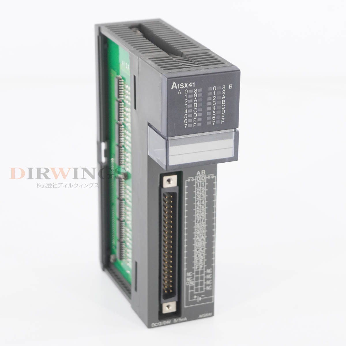 乐天商城 - 【中古】[PG]8日保証 8台入荷 MITSUBISHI A1SX41 INPUT UNIT 入力ユニット PLC シーケンサー プログラマブルコントローラー [06742-0040]