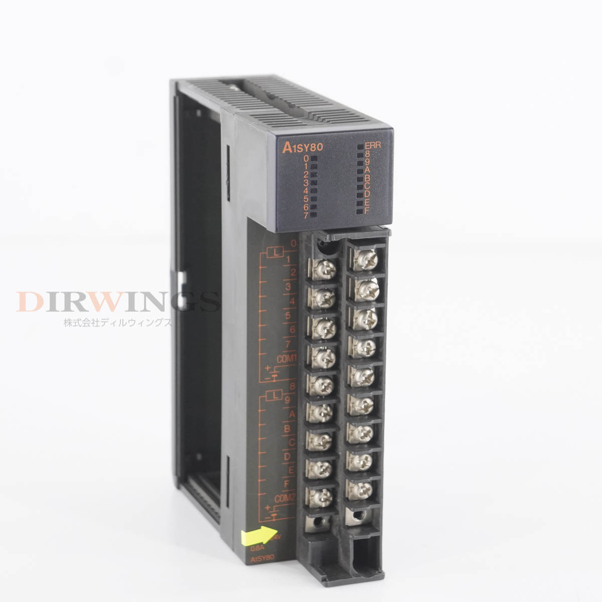 8日保証 MITSUBISHI A1SY80 OUTPUT UNIT トランジスタ出力ユニット PLC シーケンサー プログラマブルコントローラー 