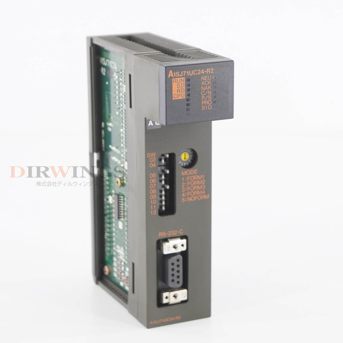 Rakuten - 【中古】[PG]8日保証 5台入荷 MITSUBISHI A1SJ71UC24-R2 RS-232-C UNIT 計算機リンクユニット PLC シーケンサー プログラマブルコン...[06742-0046]