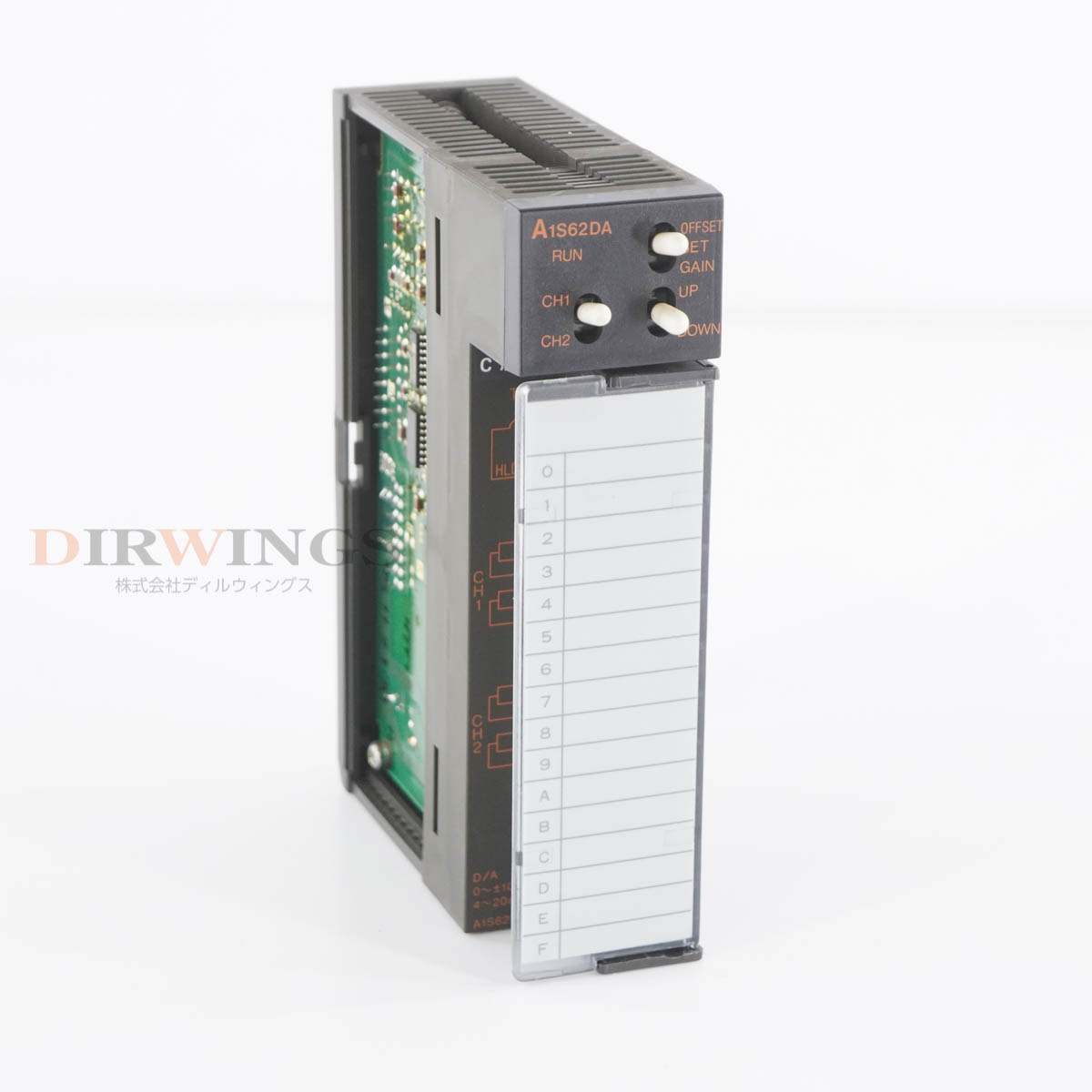 Rakuten - 【中古】[PG]8日保証 3台入荷 MITSUBISHI A1S62DA D/A CONVERTER UNIT デジタル-アナログ変換ユニット PLC シーケンサー プログラマ...[06742-0059]