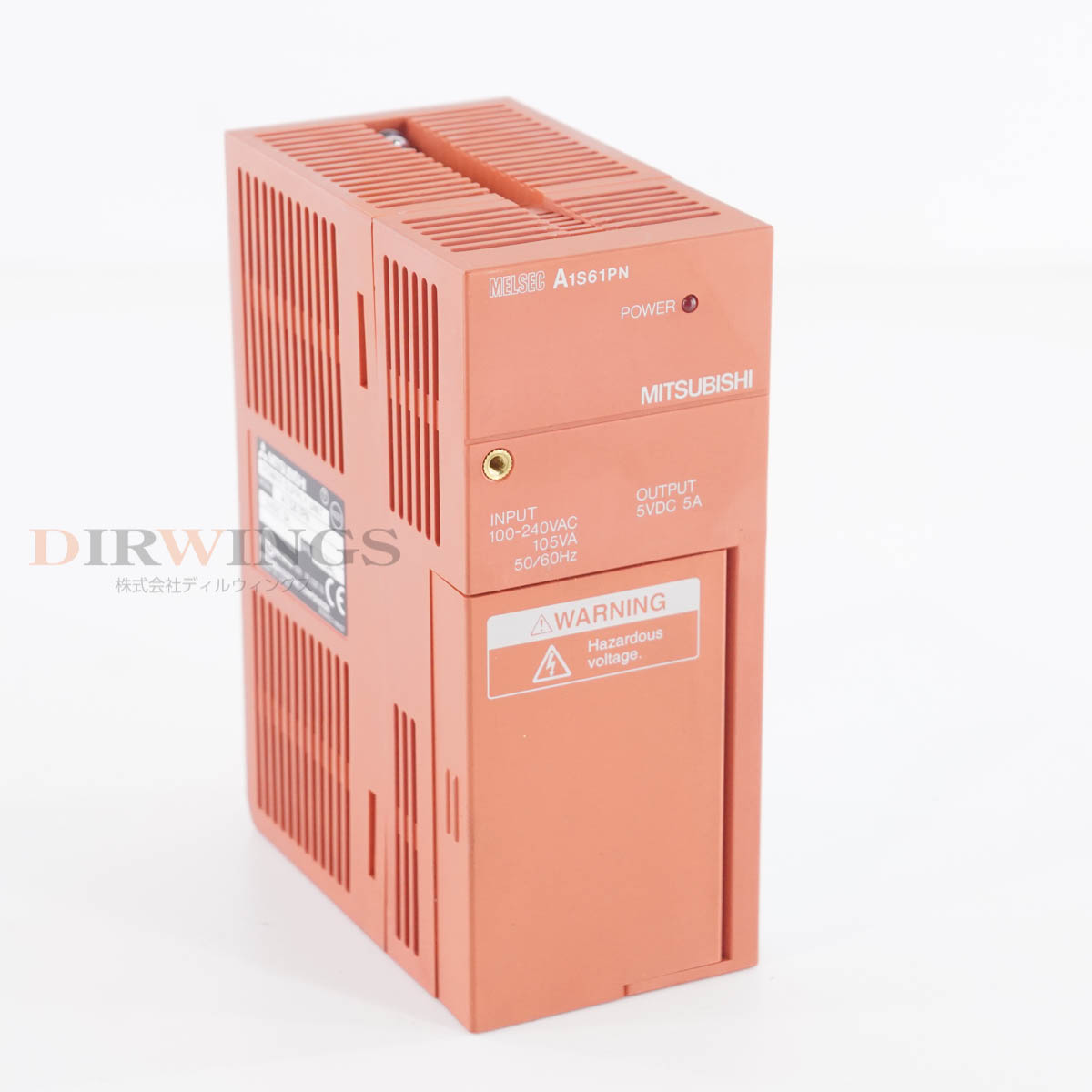 【中古】[PG]8日保証 5台入荷 MITSUBISHI A1S61PN MELSEC POWER SUPPLY UNIT 電源ユニット PLC シーケ..