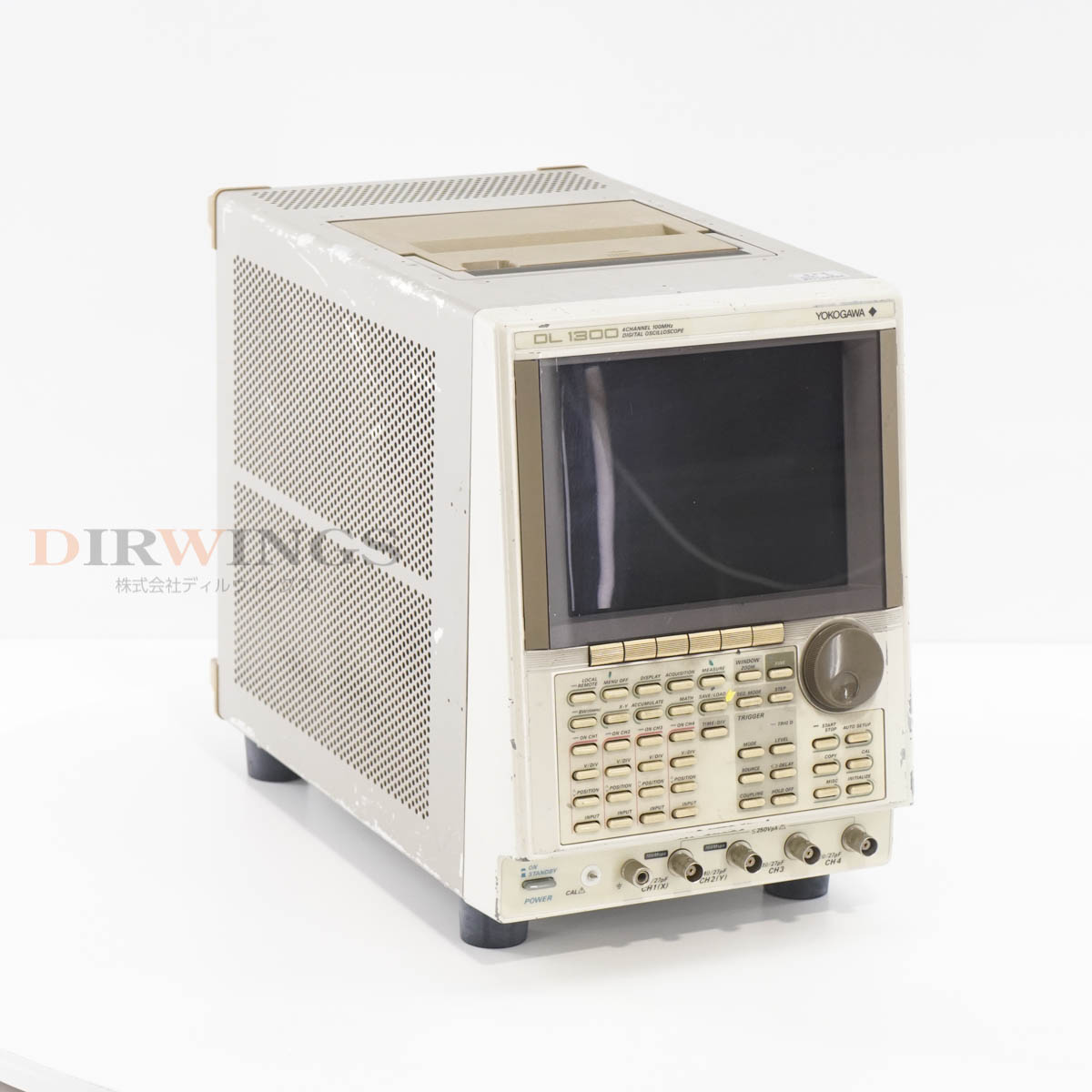 【中古】[JB]保証なし YOKOGAWA DL1300 7011-10-1-M/B5 DIGITAL OSCILLOSCOPE デジタルオシロスコープ 4ch 100MHz [06798-0064]