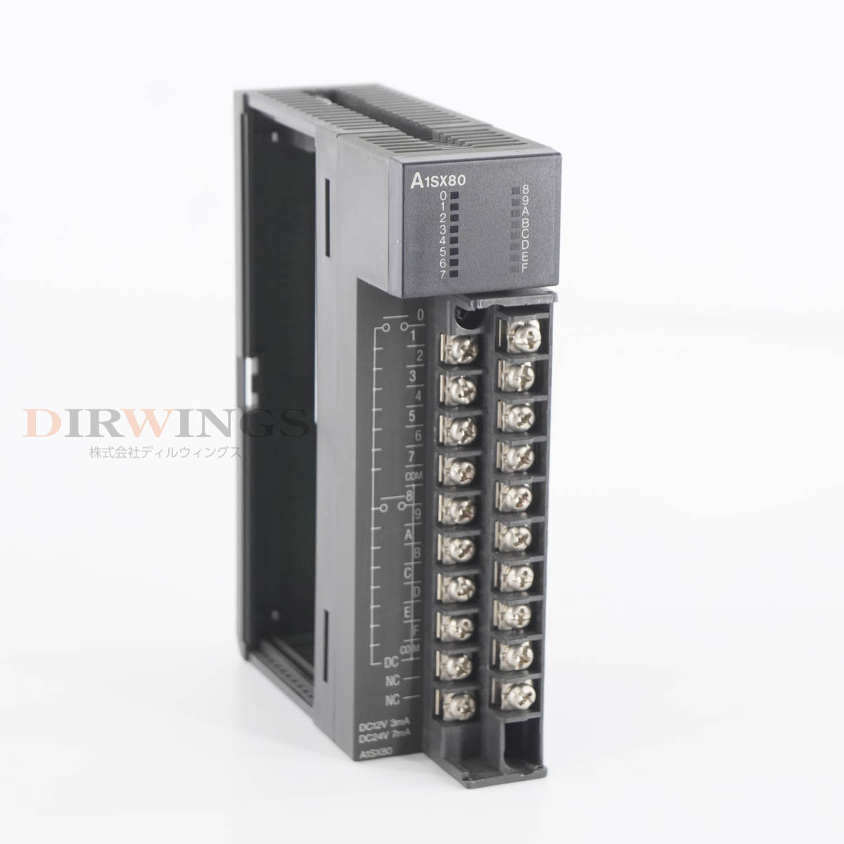 Rakuten - 【中古】[PG]8日保証 MITSUBISHI A1SX80 INPUT UNIT DC入力ユニット PLC シーケンサー プログラマブルコントローラー [06742-0043]