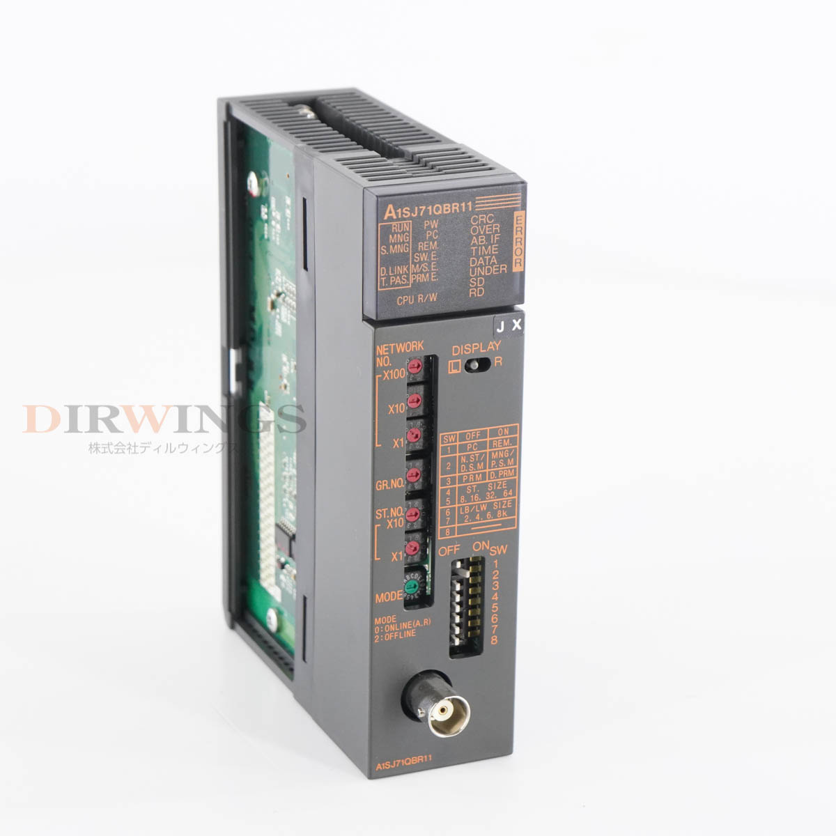 Rakuten - 【中古】[PG]8日保証 MITSUBISHI A1SJ71QBR11 DATA LINK UNIT 10ネットワークユニット PLC シーケンサー プログラマブルコントロー...[06742-0141]
