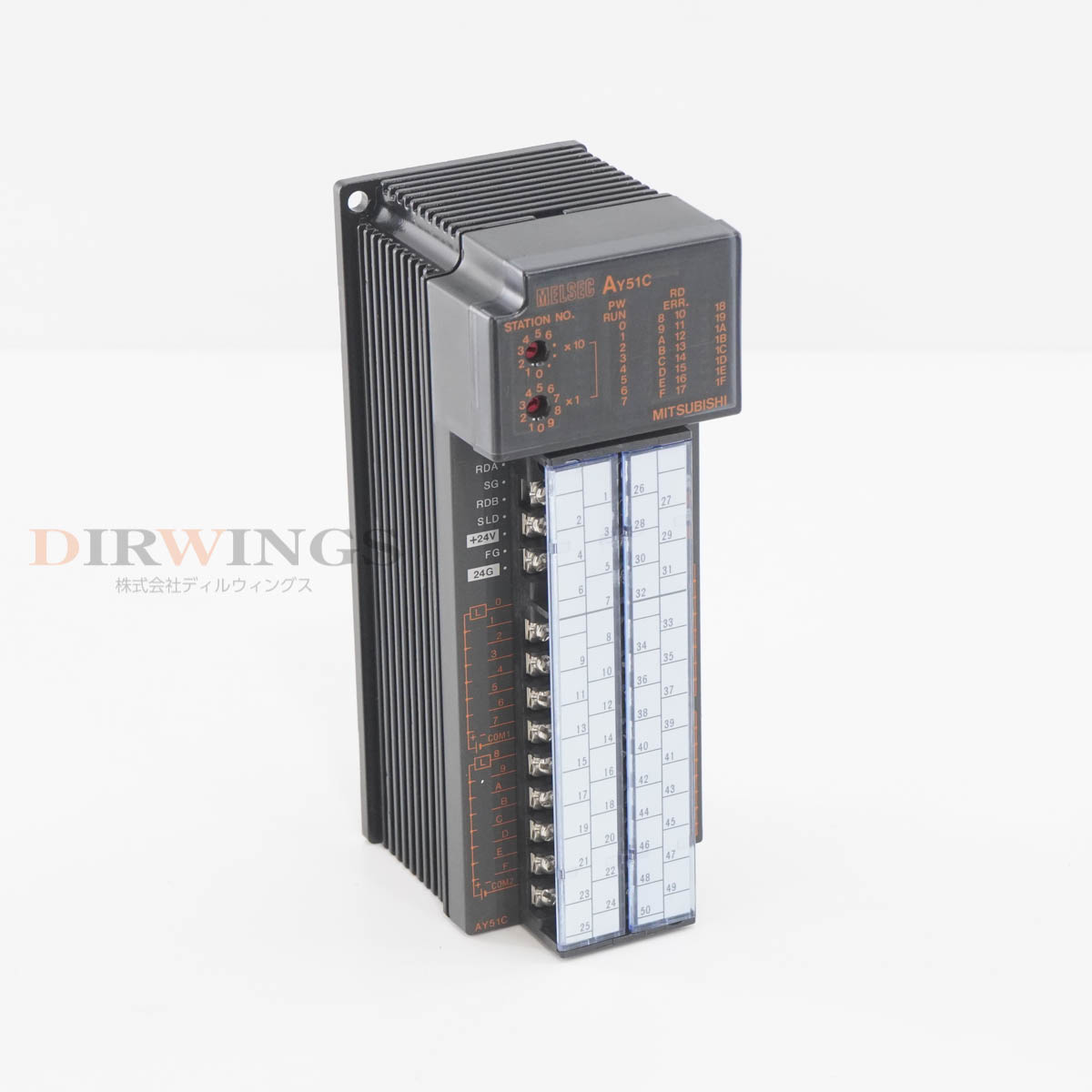 Rakuten - 【中古】[PG]8日保証 2台入荷 MITSUBISHI AY51C MELSEC OUTPUT UNIT トランジスタ出力ユニット PLC シーケンサー プログラマブルコ...[06742-0152]
