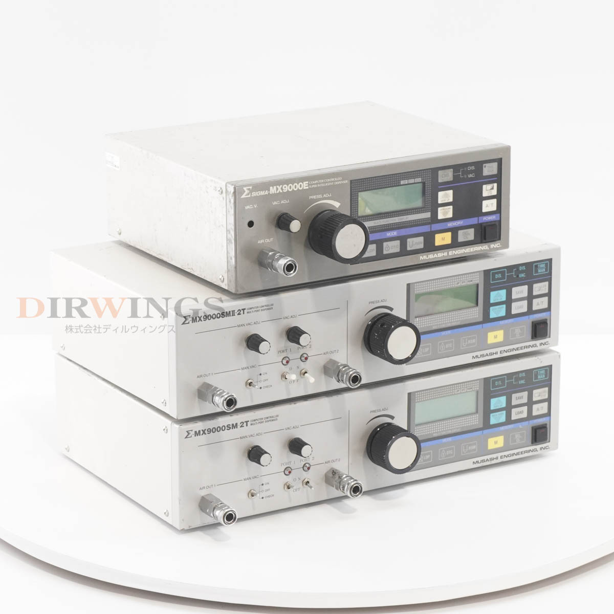 Rakuten - 【中古】[DW]8日保証 セット MUSASHI SIGMA-MX9000E Σ-MX9000SMII-2T Σ-MX9000SM-2T DISPENSER ディスペンサー [06874-0025]