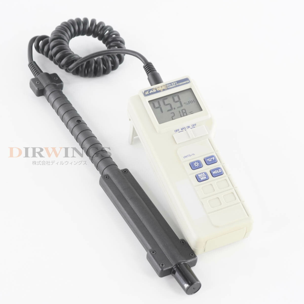 Rakuten - 【中古】[JB]保証なし AS ONE TH-321 THERMO HYGROMETER デジタル温湿度計 [06903-0006]
