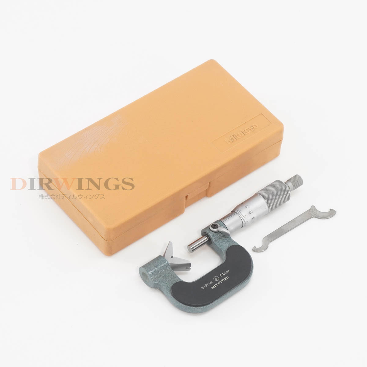 Rakuten - 【中古】[DW]8日保証 Mitutoyo VM5-25 114-121 Micrometer V溝マイクロメーター 5-25mm 0.01mm [06820-0541]