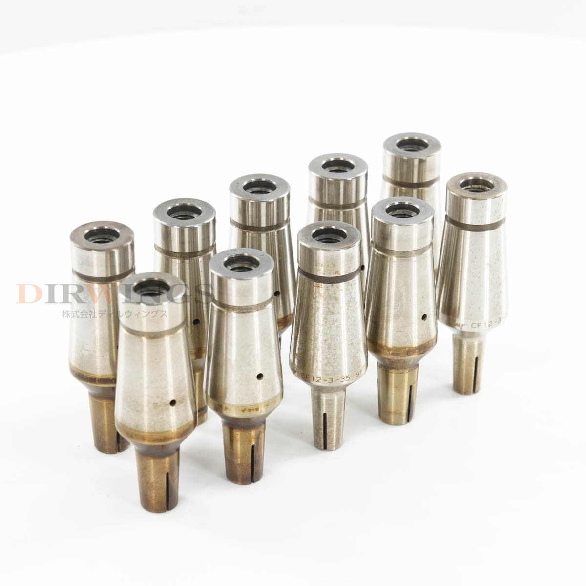 【中古】[PG]8日保証 セット MST CF12-3-35 CF12-4-35 焼ばめホルダ スリムライン コレット 焼ばめホル..