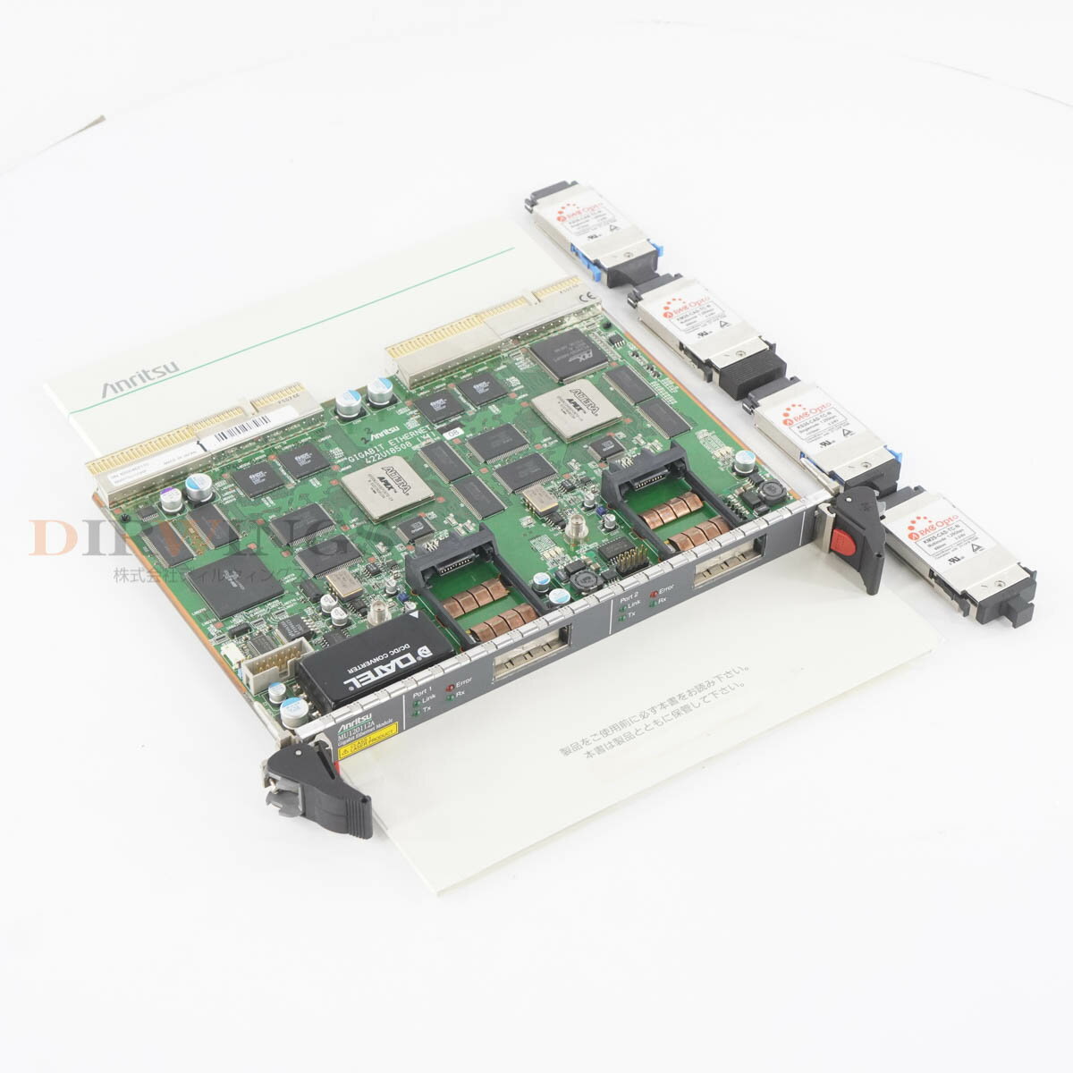 乐天商城 - 【中古】[DW]8日保証 Anritsu MU120112A Gigabit Ethernet Module ギガビット イーサネットモジュール 取扱説明書 [06980-0127]