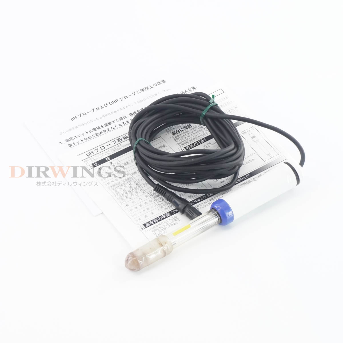 Rakuten - 【中古】[JB]保証なし TOA DKK MM4-pH(5) ELP-072 pH Probe pHプローブ PH複合電極 取扱説明書 [06971-0002]
