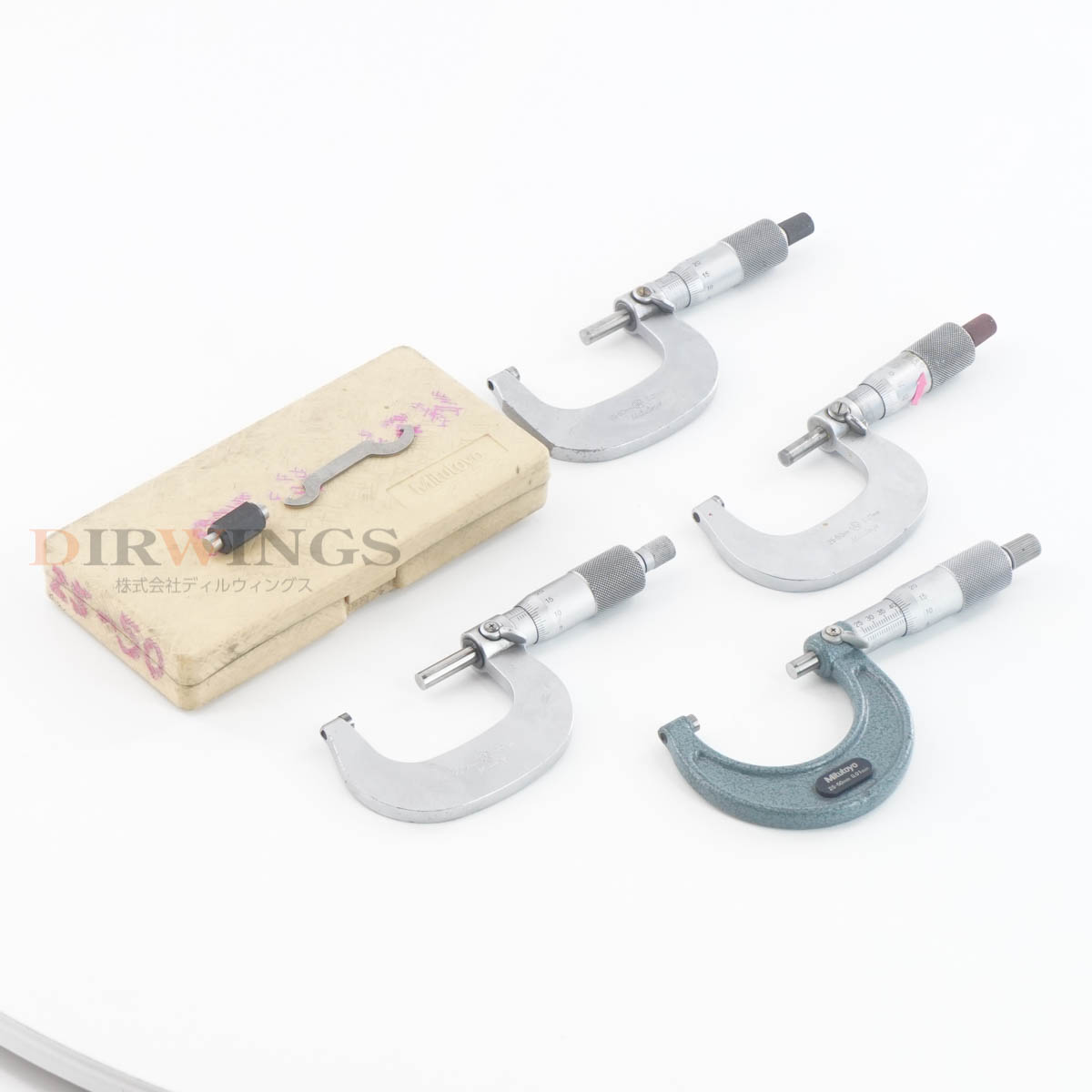 ����š�[DW]8���ݾ� ���å� Mitutoyo 103-138 Micrometer �ޥ������᡼���� 25-50mm 0.01mm [07017-0015...