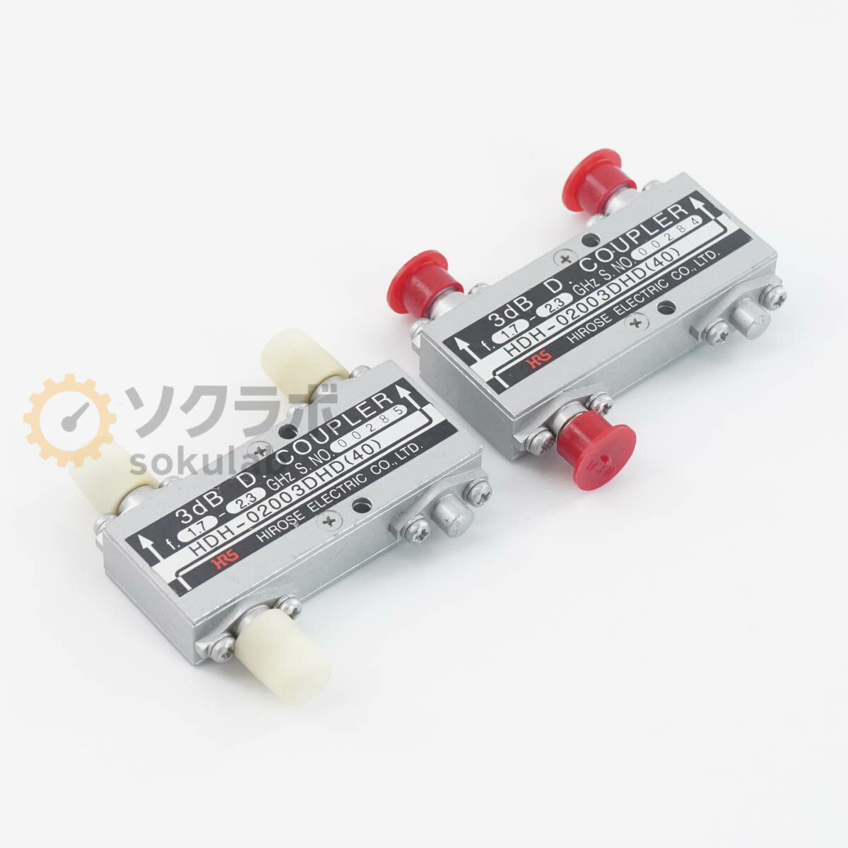 乐天商城 - 【中古】[DW]8日保証 2個セット HIROSE ELECTRIC HDH-02003DHD(40) HRS Directional Coupler 方向性結合器 カプラー 1.7-2.3GHz 3dB [07094-0021]