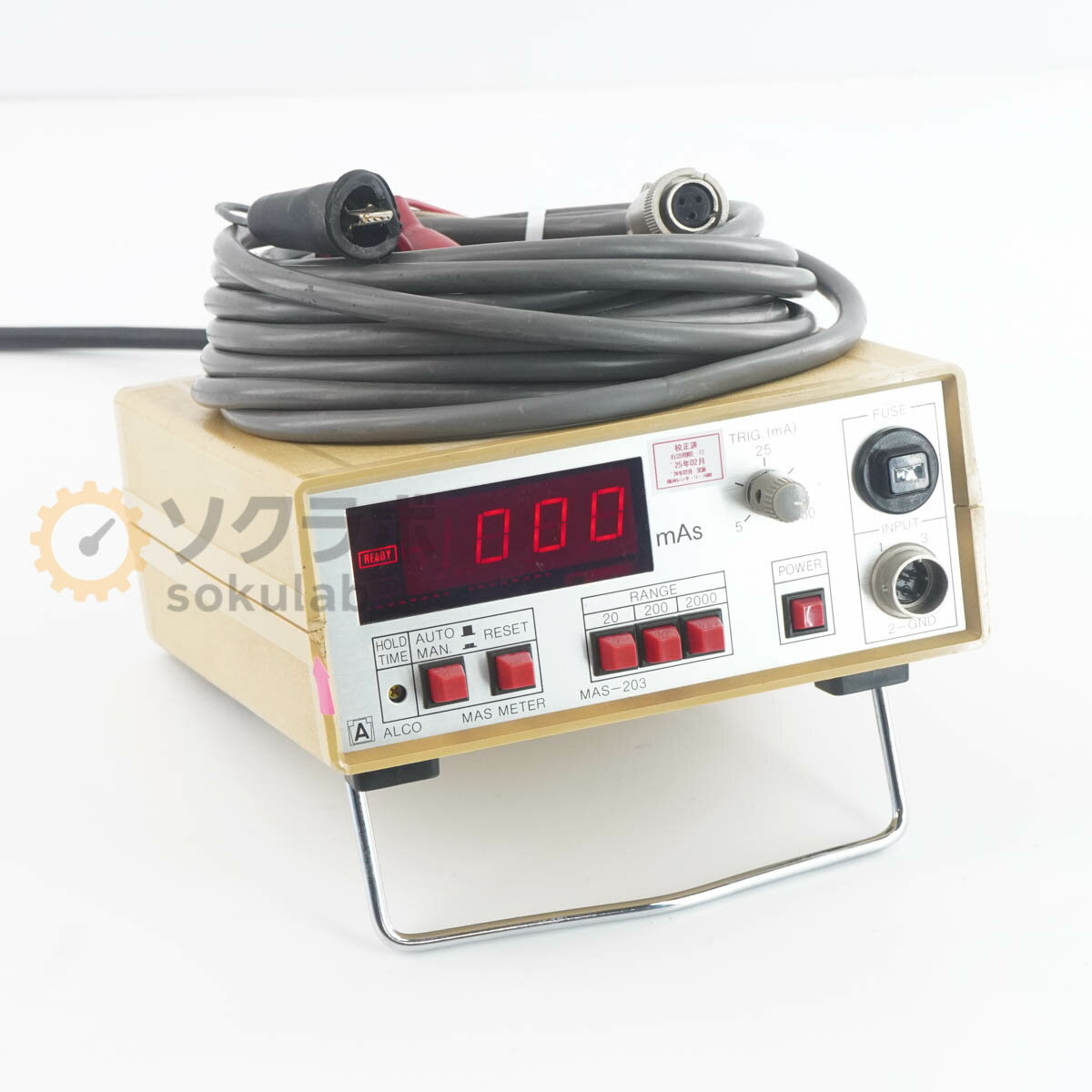 Rakuten - 【中古】[JB]保証なし ALCO MAS-203 MAS METER マスメーター 電源コード [07111-0017]