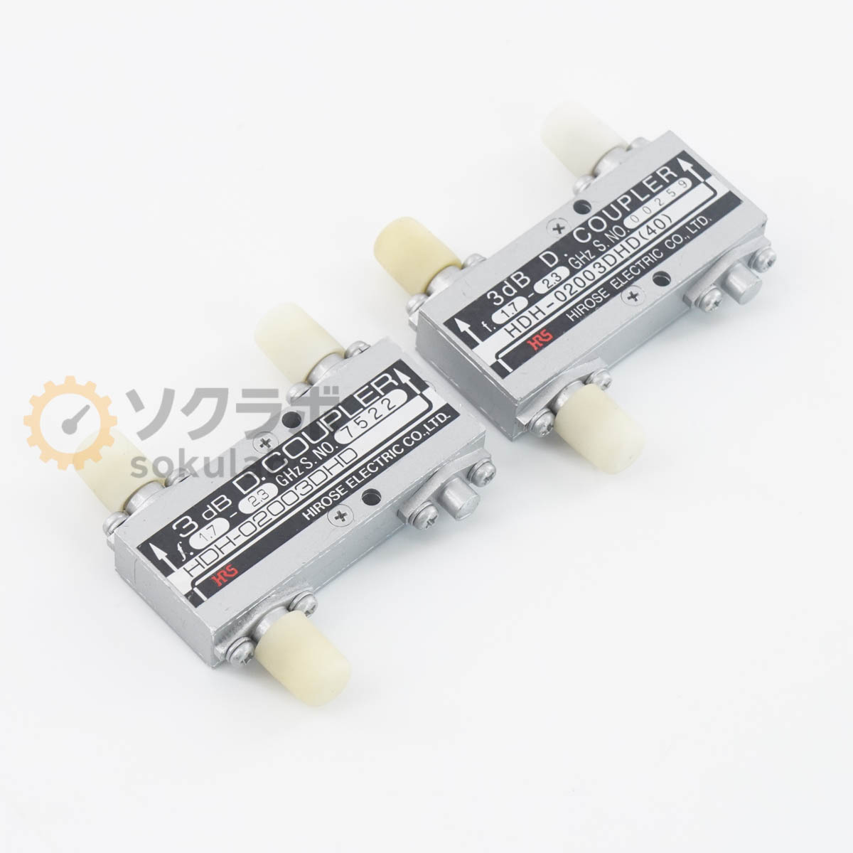 Rakuten - 【中古】[DW]8日保証 セット HIROSE ELECTRIC HDH-02003DHD (40) HRS Directional Coupler 方向性結合器 カプラー 3dB 1.7-2.3GHz [07094-0017]