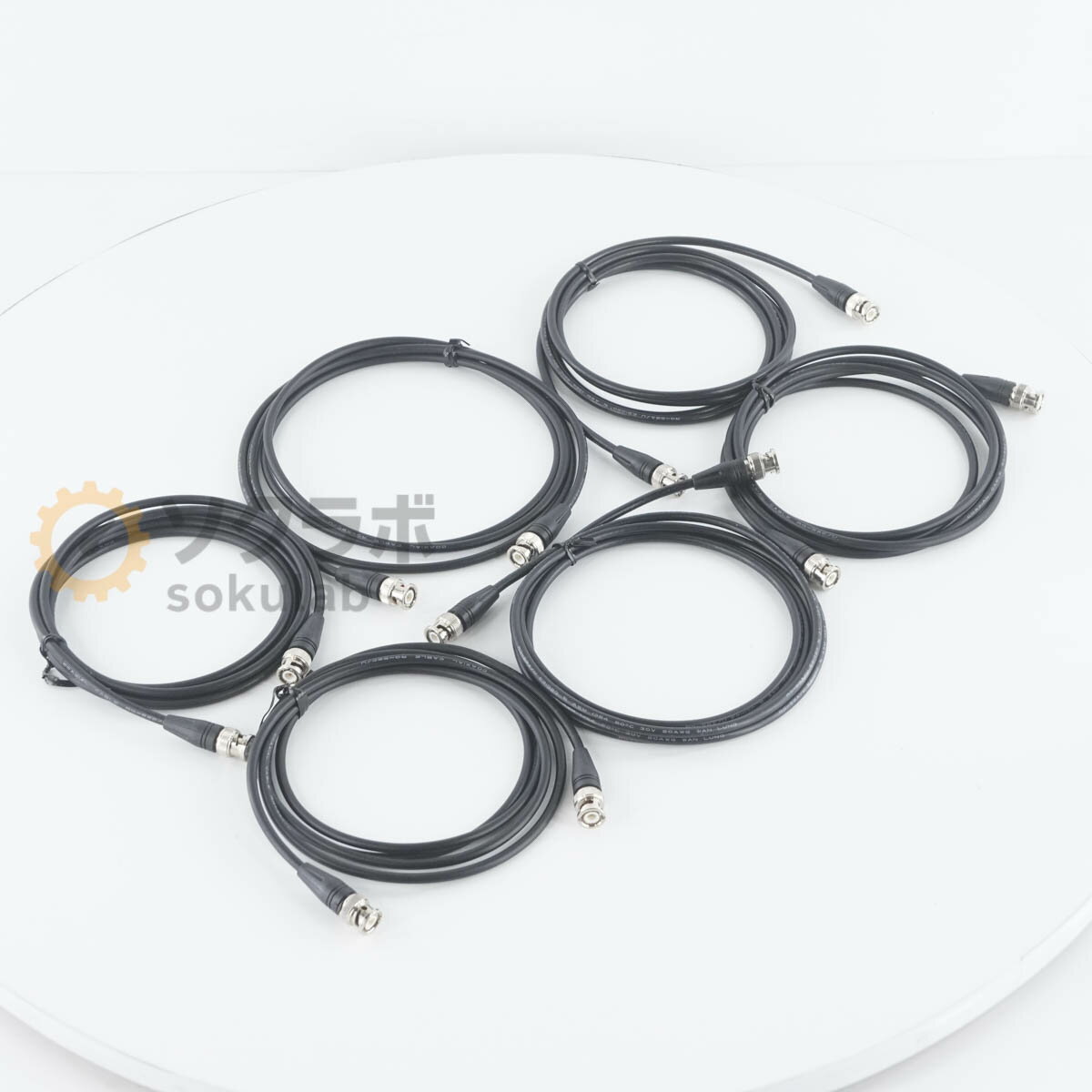 乐天商城 - 【中古】[DW]8日保証 5セット入荷 6本セット EMIT CONNECTOR＆CABLE ASSEMBLY BB21-50-58-A-200 BNC Cable 2m BNCケーブル [07194-0045]