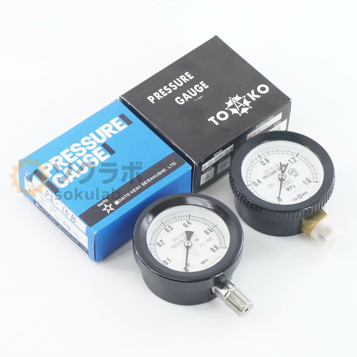 ����š�[DW]8���ݾ� ���å� TOAKO DAITO AU A B7505-1 PI-10B PRESSURE GAUGE ���Ϸ� [07217-0010]