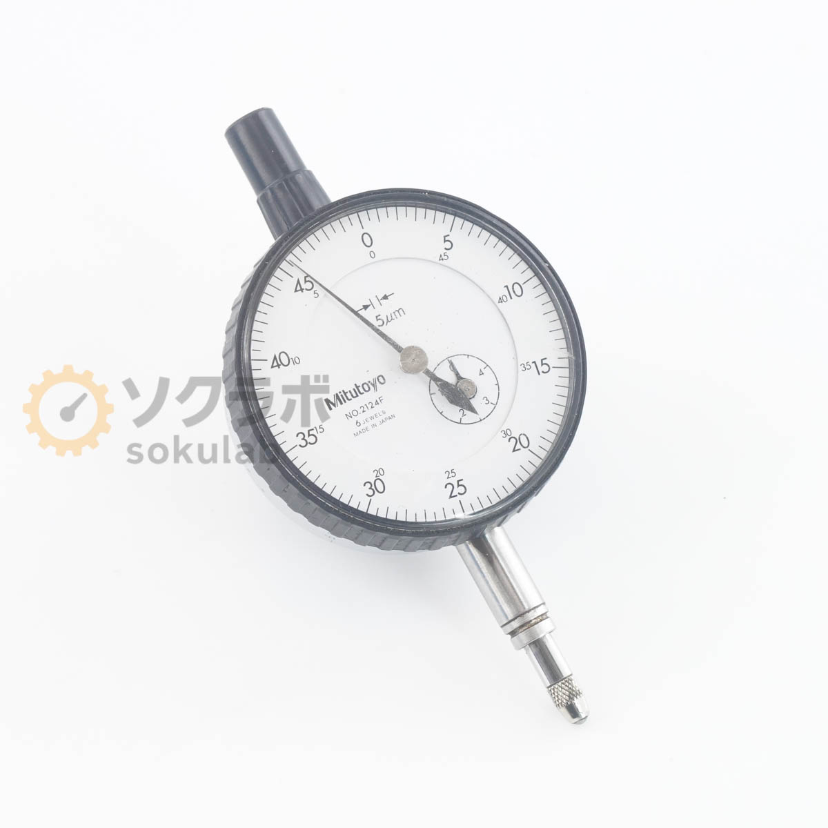 Rakuten - 【中古】[DW]8日保証 Mitutoyo 2124F Dial Gauge ダイヤルゲージ 5μm [07183-0047]