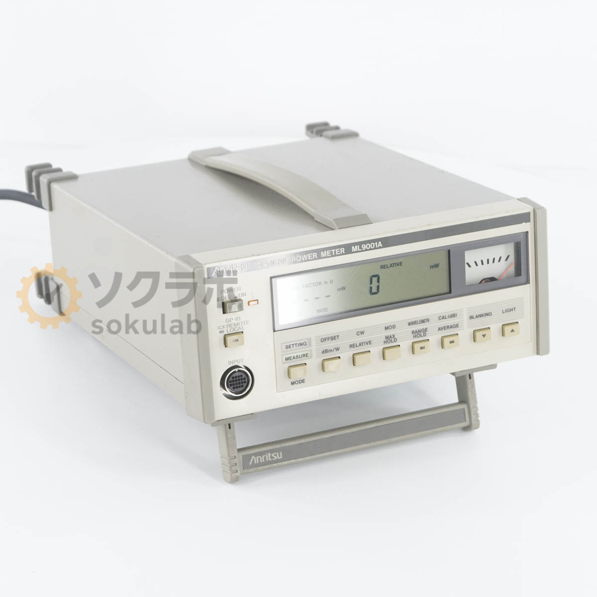 Rakuten - 【中古】[DW]8日保証 Anritsu ML9001A OPTICAL POWER METER 光パワーメーター オプティカルパワーメーター [07039-0139]