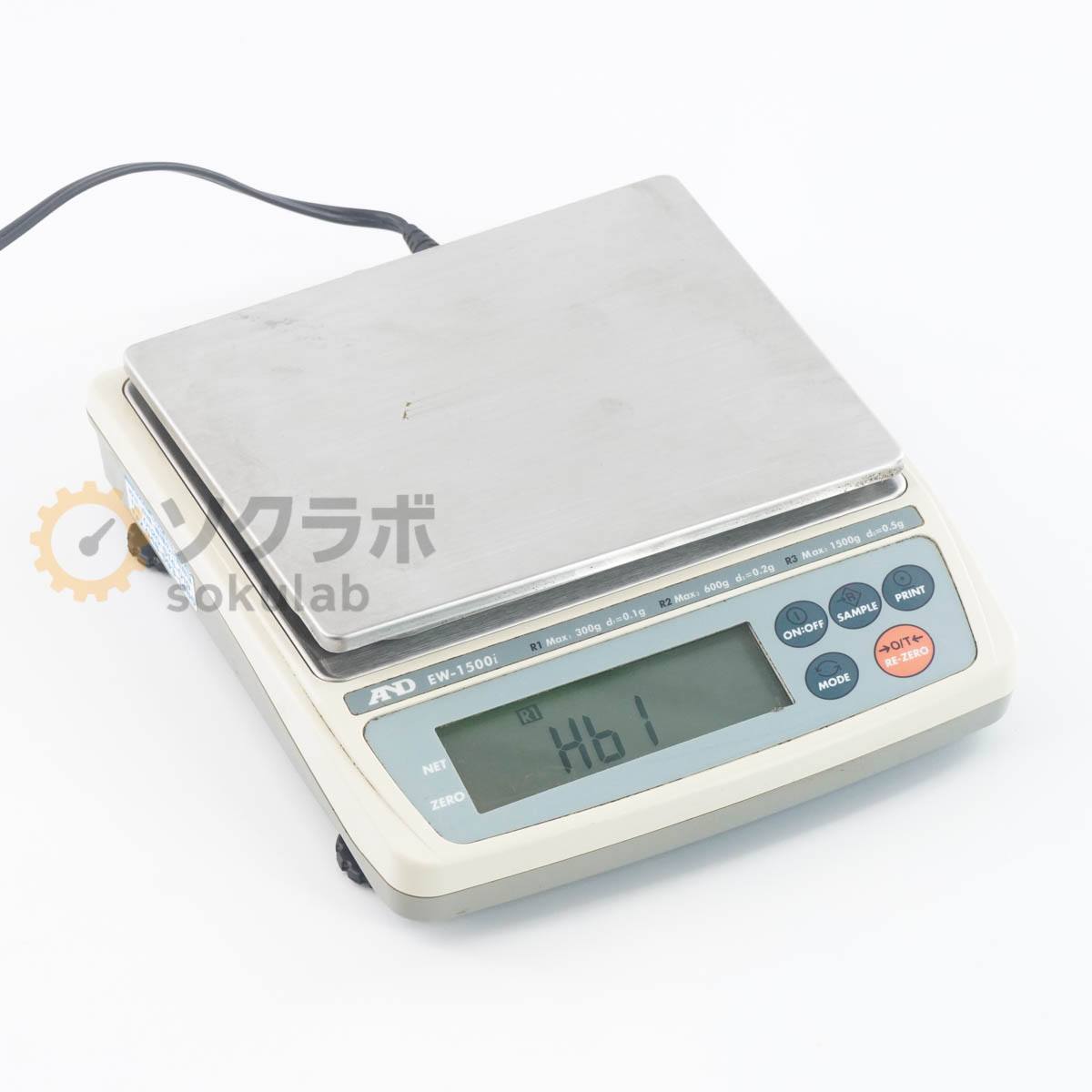 Rakuten - 【中古】[JB]保証なし A＆D EW-1500i EW-i Electronic Balance コンパクト天びん 電子天秤 電子天びん ひょう量 300g/600g/1500g AC...[07146-0013]