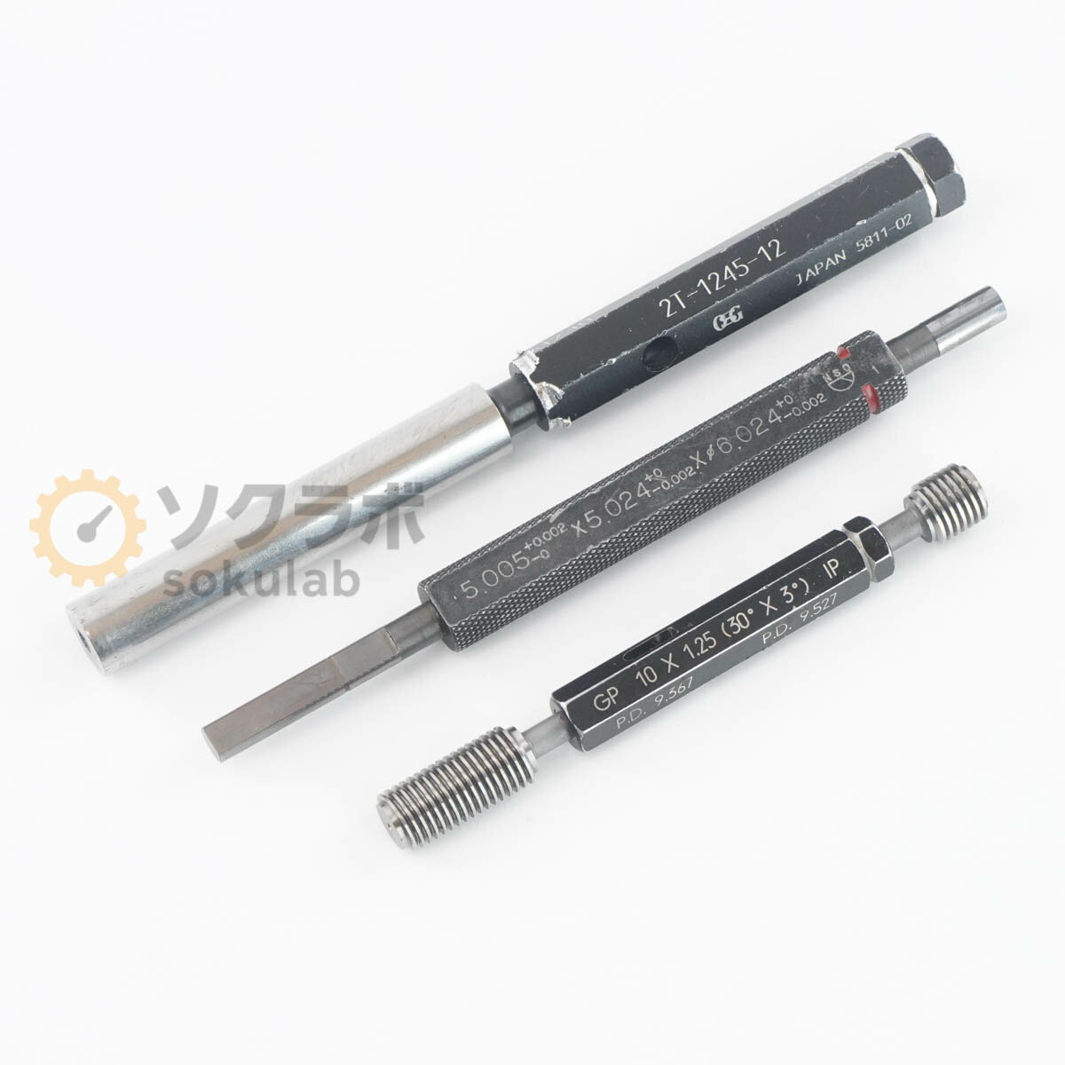 Rakuten - 【中古】[JB]保証なし セット OSG ISSOKU GP IP Plug Gauge プラグゲージ ねじゲージ 栓ゲージ [07146-0095]