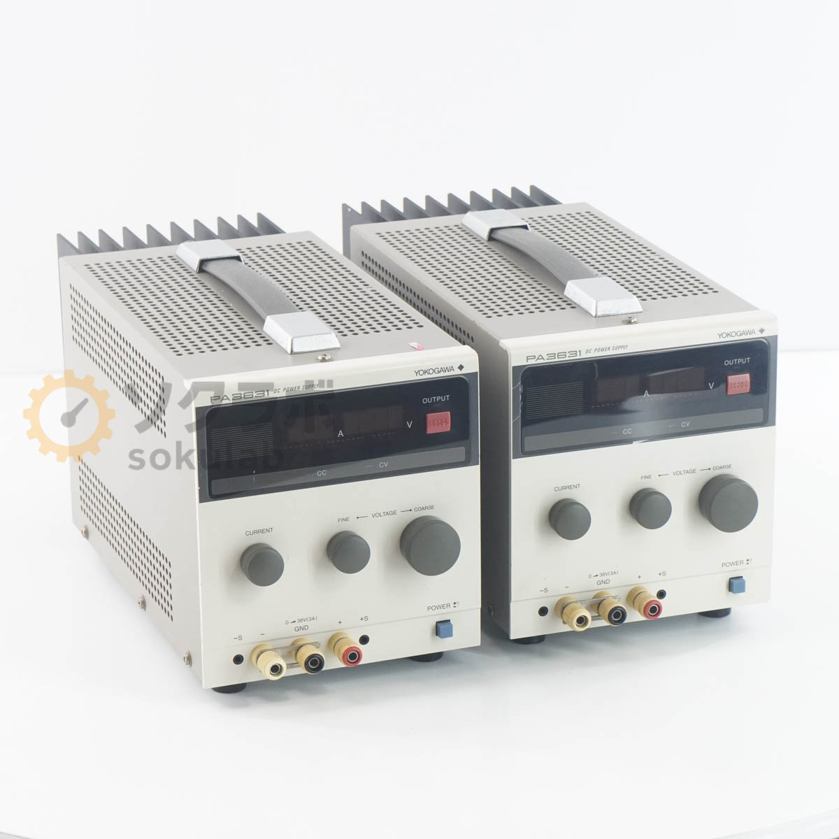 Rakuten - 【中古】[JB]保証なし 2台セット YOKOGAWA PA3631 7681 05 DC POWER SUPPLY DC電源 直流電源 0-36V 3A [07039-0118]