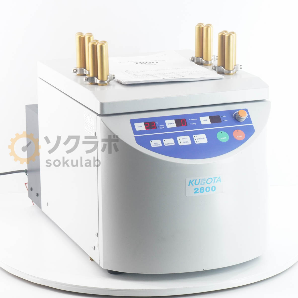 ǥ󥿥åפ㤨֡š[DW]8ݾ 8 ưǧ KUBOTA Model 2800 Centrifuge ơ֥ȥåѱ󿴵 ʬΥ RS-240 054-6820 ...[07249-0001]פβǤʤ265,991ߤˤʤޤ