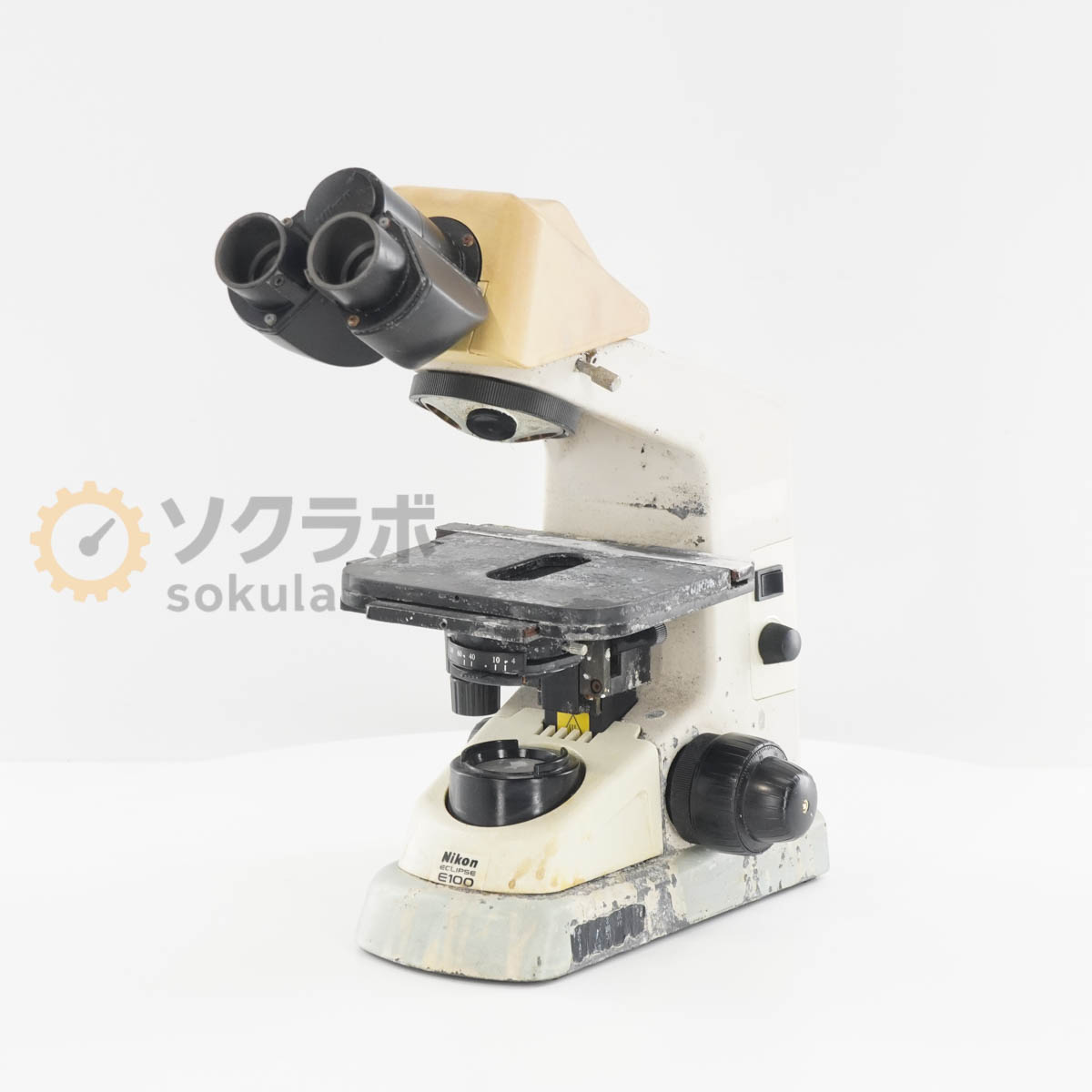 デンタショップの【中古】[JB]保証なし NIKON ECLIPSE E100 Microscope 顕微鏡 [07361-0003]｜アングル2