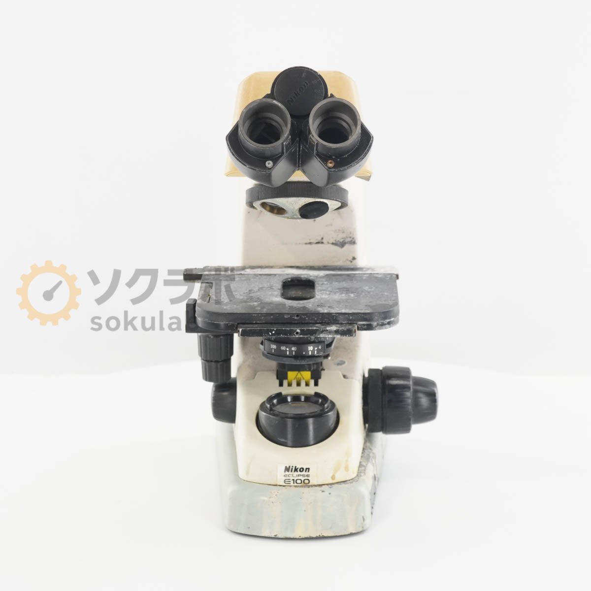 デンタショップの【中古】[JB]保証なし NIKON ECLIPSE E100 Microscope 顕微鏡 [07361-0003]｜アングル3
